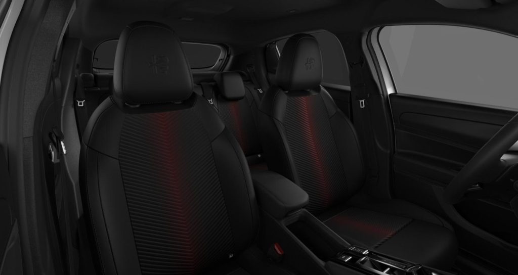 alfa romeo junior elettrica sedili anteriori