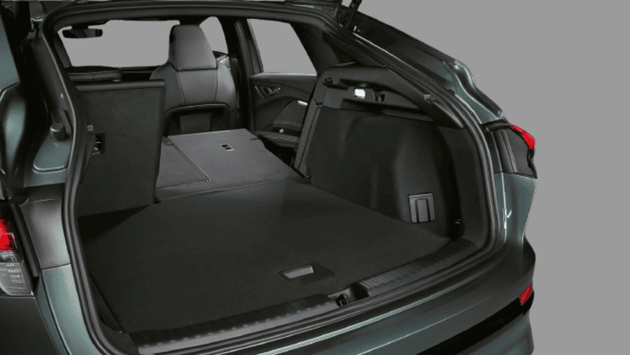 audi q4 sportback bagagliaio