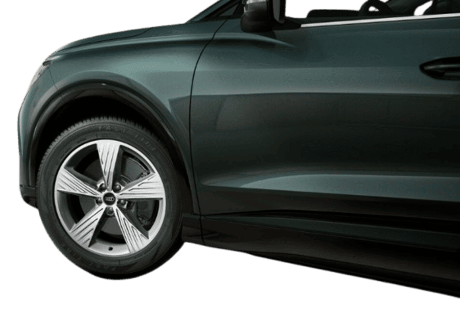 audi q4 sportback dettaglio cerchio