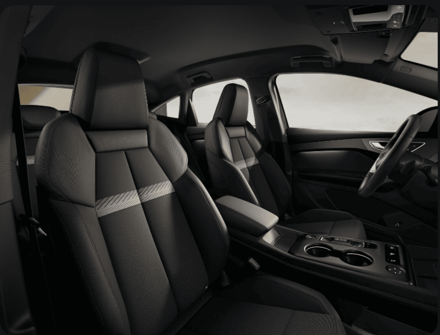 audi q4 sportback sedili anteriori