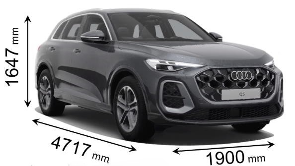 audi q5 dimensioni