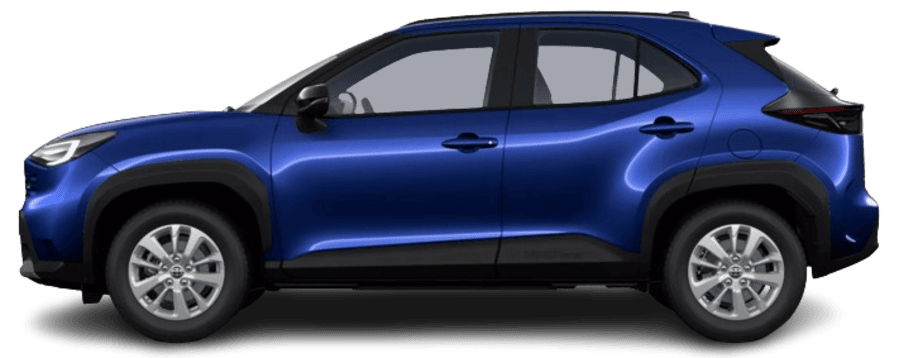 toyota yaris cross laterale