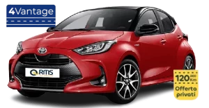 noleggio lungo termine toyota yaris privati