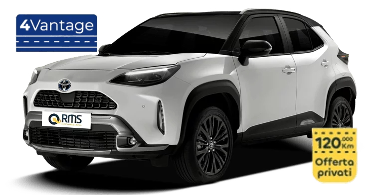 noleggio lungo termine toyota yaris cross privati