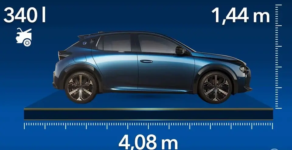 dimensioni nuova lancia ypsilon