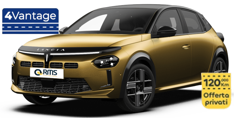 noleggio lungo termine nuova lancia ypsilon privati