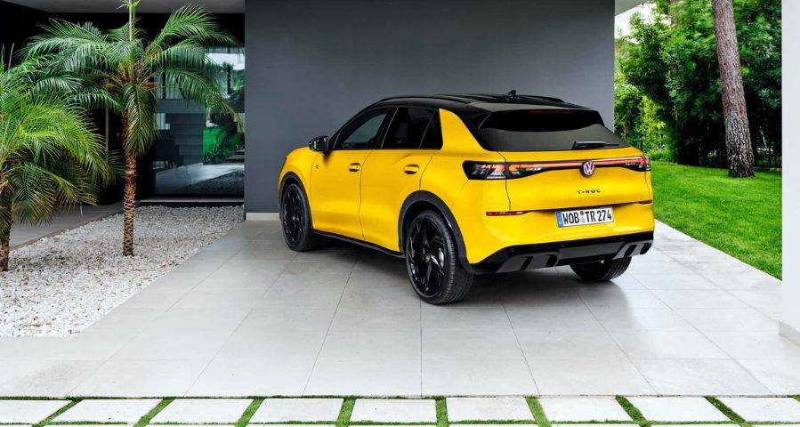 nuova volkswagen t-roc suv laterale