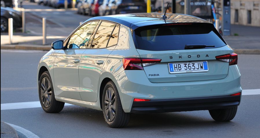 nuova skoda fabia retro