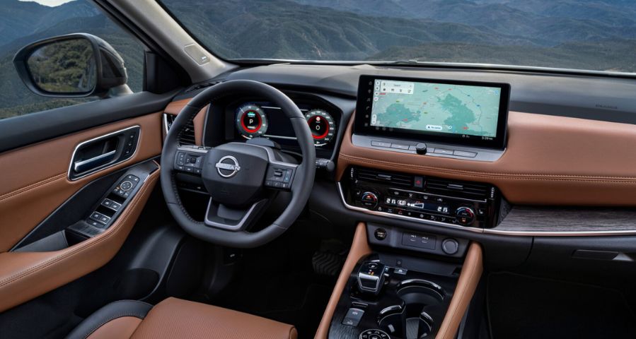 nuova nissan x trail 2026 interni