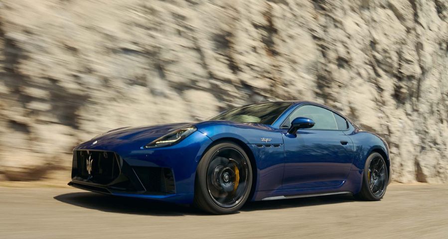 maserati granturismo laterale