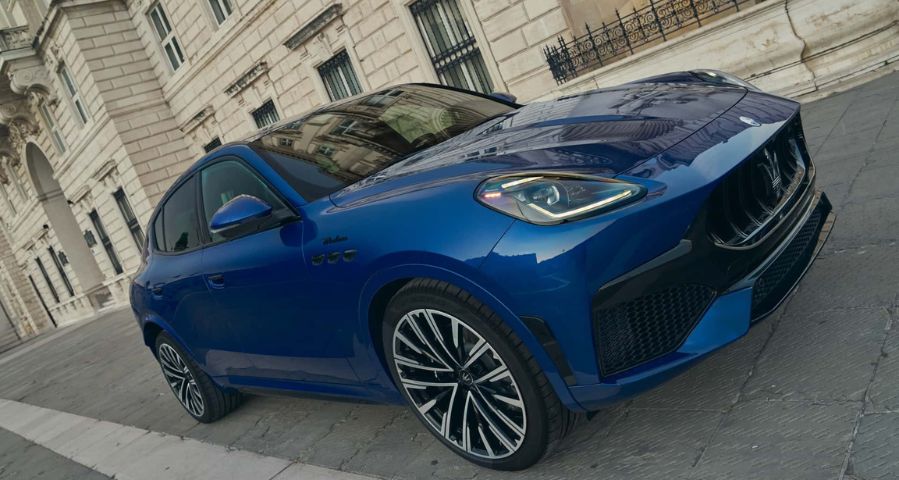 nuova maserati grecale frontale