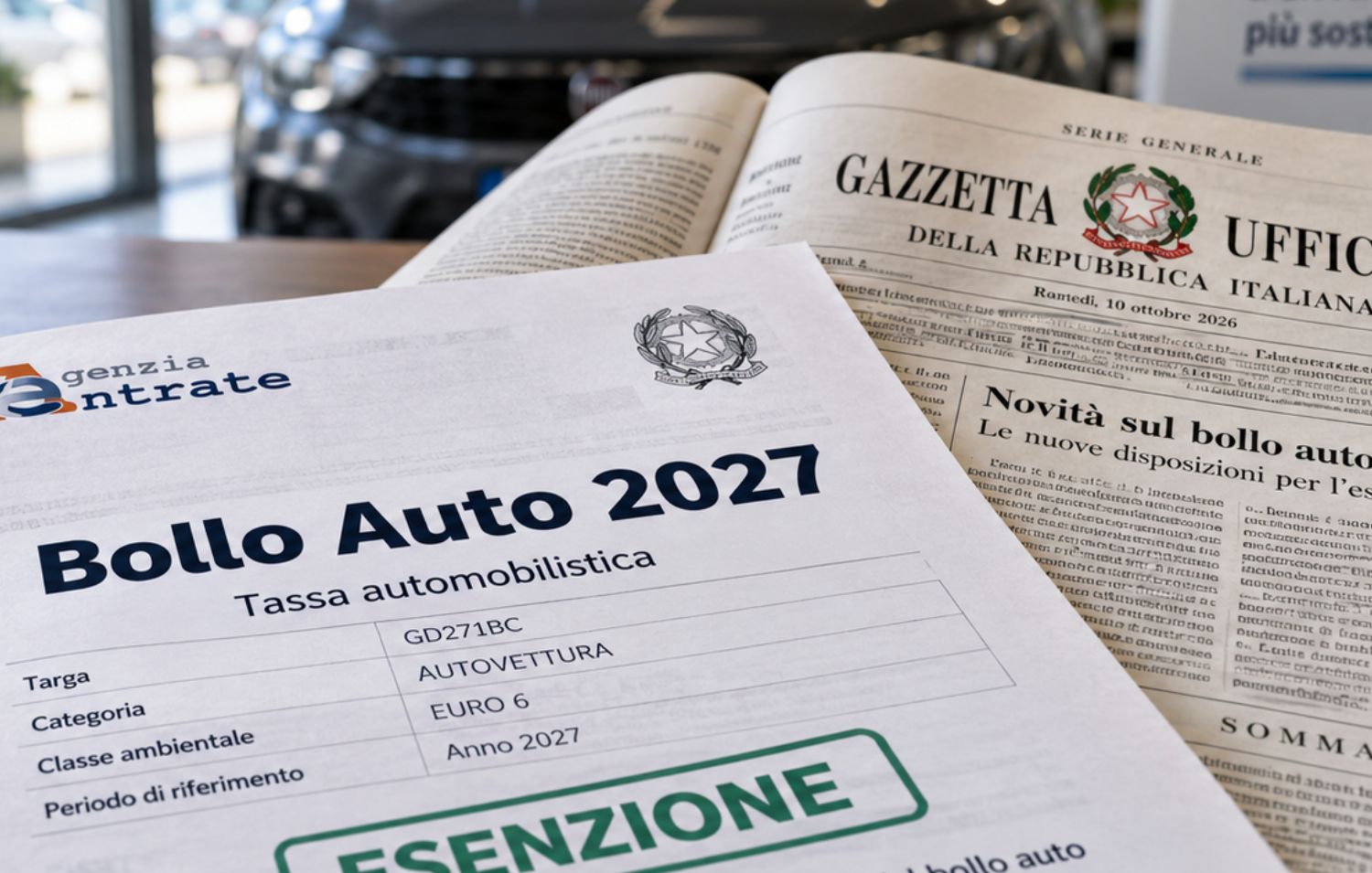 abolizione bollo auto
