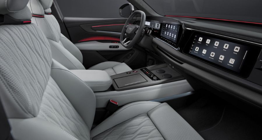 audi q9 2026 sedili